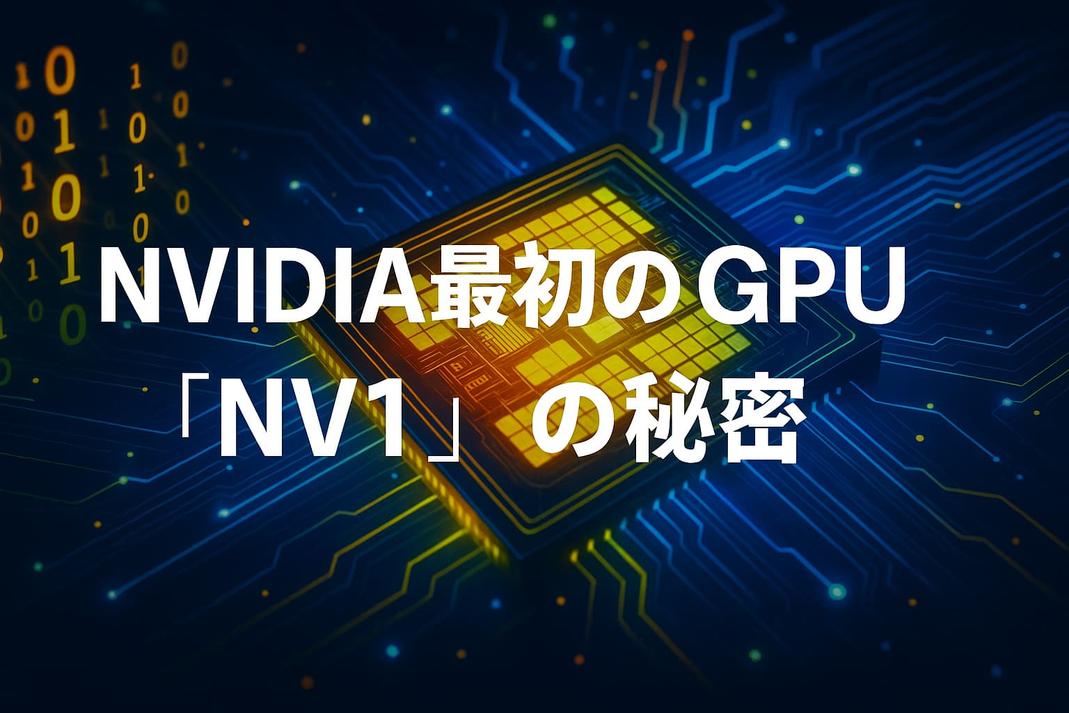 NV1とは？NVIDIA初代GPUの失敗と成功の原点 - NVIDIAウォッチ｜最新ニュースと株価分析